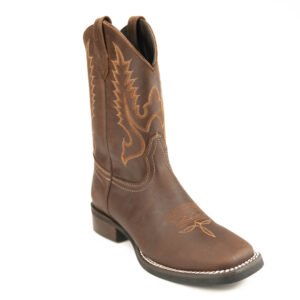 0071CDJ Botas Caballo Dorado dama rodeo cuadrada