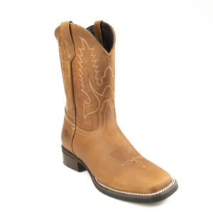 0072CDJ Botas Caballo Dorado dama rodeo cuadrada
