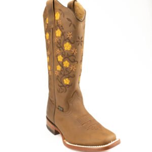 0094RED Botas Reyme dama cuadrada