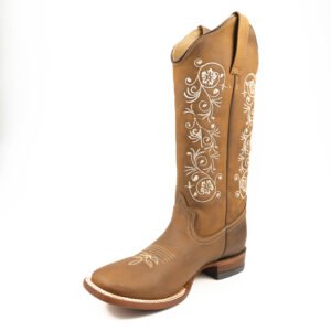 0097RED Bota Reyme dama