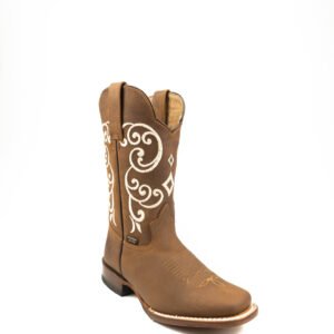 0129RED Bota Reyme dama
