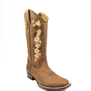 0130RED Bota Reyme dama